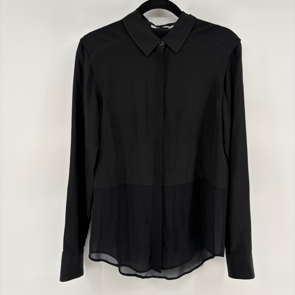 T by‎ Alexander Wang Silk Blouse Small
